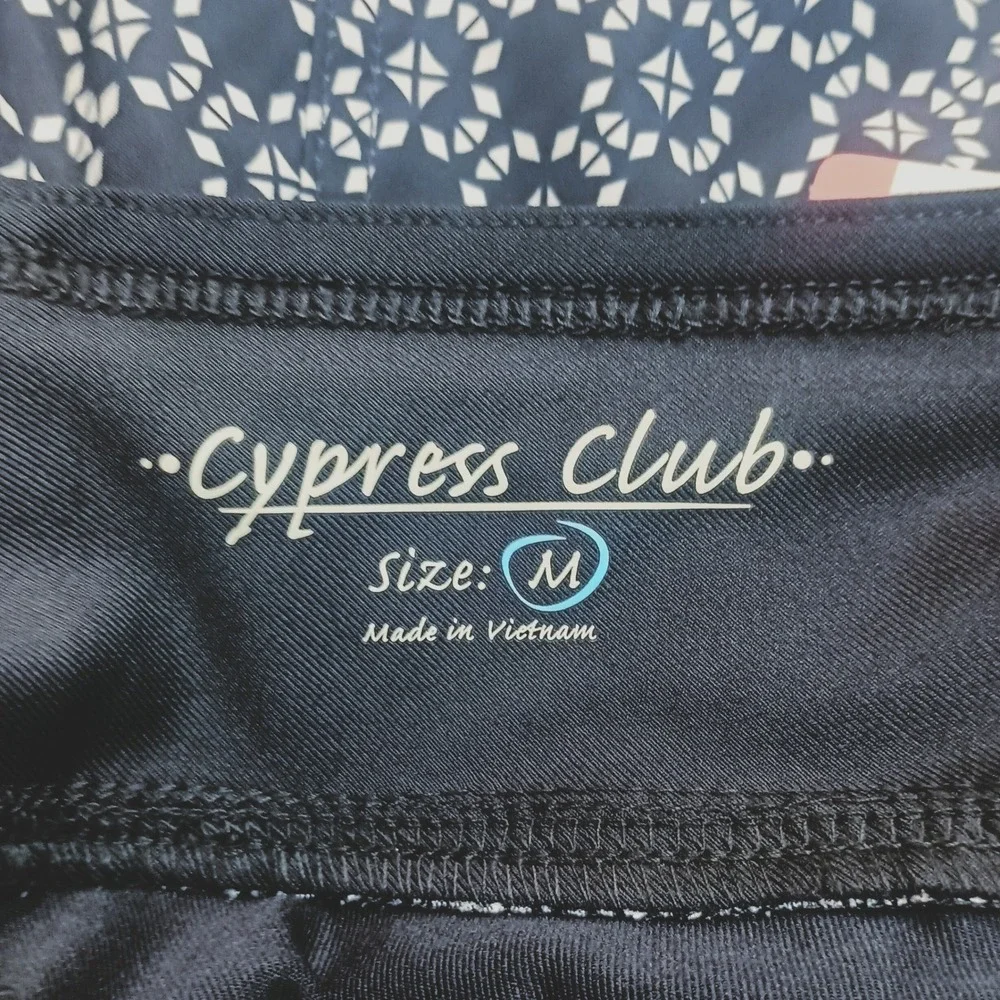 Cypress Club Skort geometric pattern Sz Med NWT‎ SKU656 - Picture 3 of 5